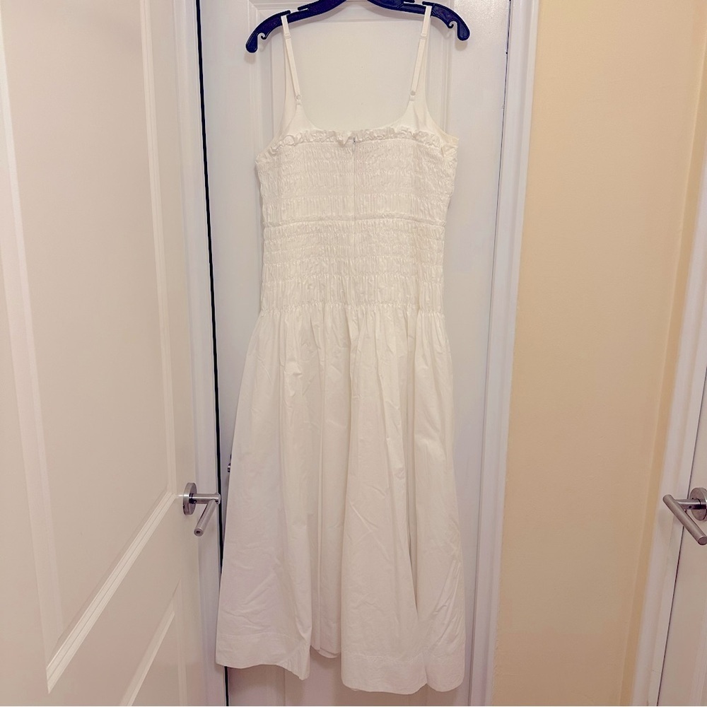 Rebecca Taylor white smocked cotton dress - Picture 7 of 15